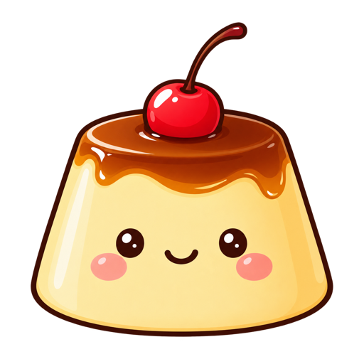 A smiling flan, the alotteats companion